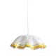 Plexiglass kitchen ceiling lamp, Poland 1990s