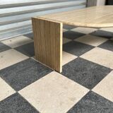 Vintage travertine coffee table