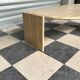 Vintage travertine coffee table