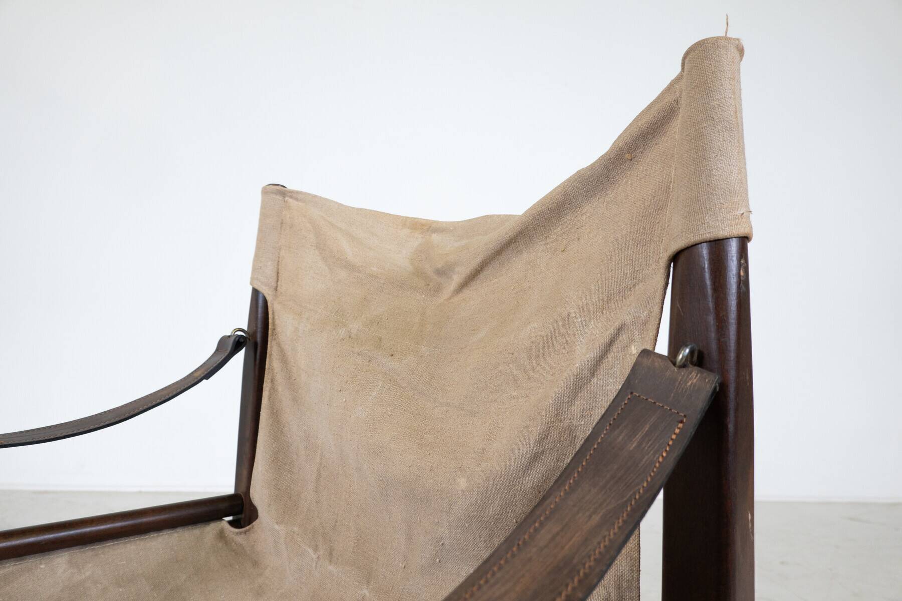 Pair of Safari Armchairs by Gianfranco Legler for Zanotta, 1960s