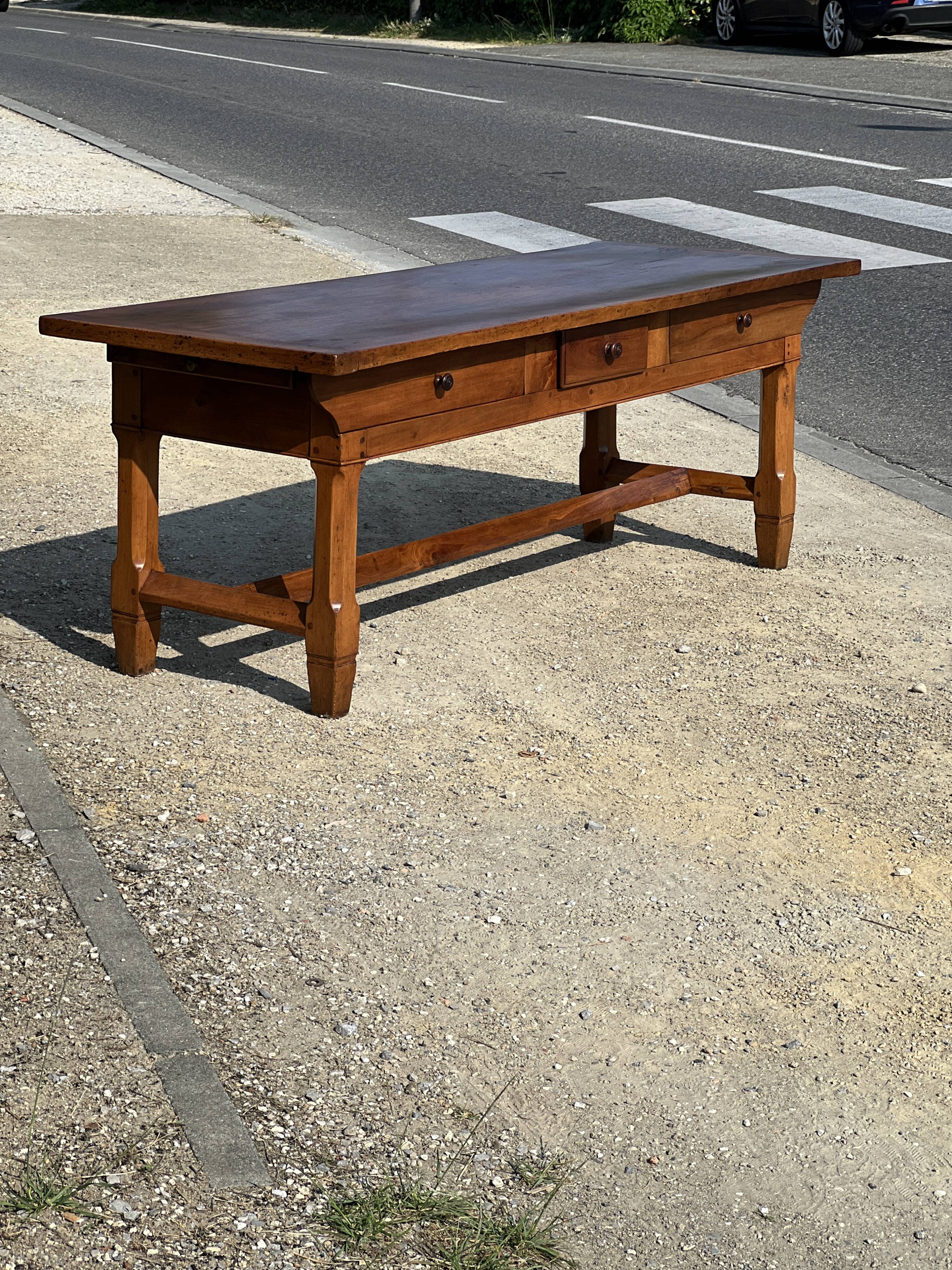 Walnut farm table