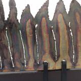 Paire d'appliques murales brutalistes de Ravi Sing pour Lightworks, années 1980