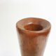 Solid wooden vase, 1970's