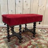 Banc - Repose pied style Louis XIII