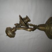 Applique bougeoir en bronze style maritime