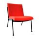 Red 'Oase' lounge chair by Wim Rietveld for Ahrend de Cirkel, 1950's