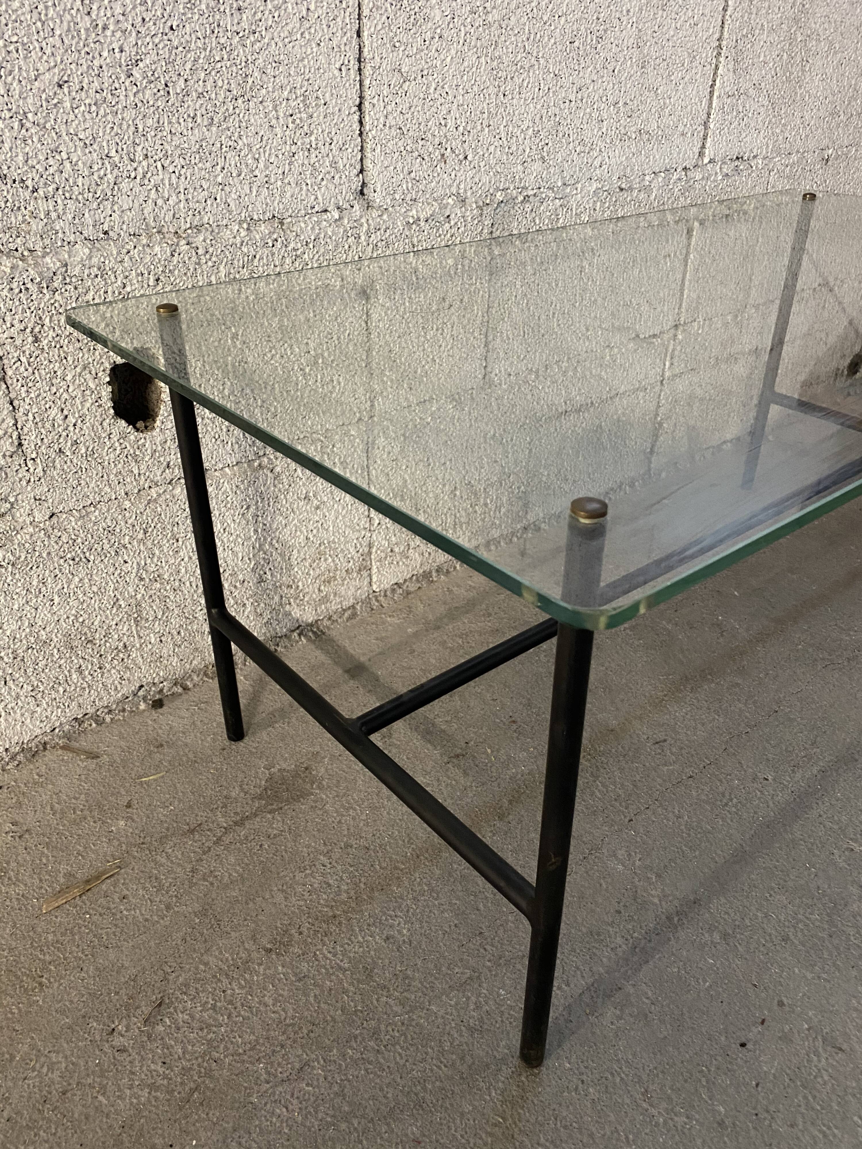 Table basse 1950 par Pierre Guariche édition Steiner