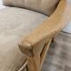 70s beech living room armchair