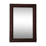 Former mirror in solid oak 80x56cm