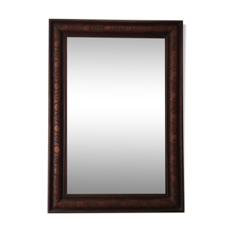 Former mirror in solid oak 80x56cm