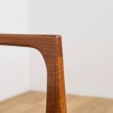 Mid-Century Teak & Leather Armchair by Erik Buck for Ørum Møbelfabrik, Denmark 1960s