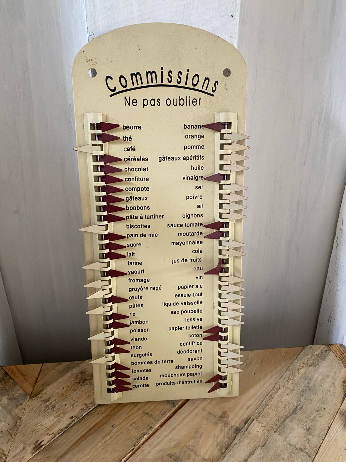 Advertising sheet metal plate memo race list