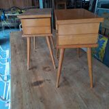 Pair of vintage bedside tables