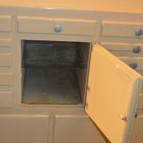 Wooden dentist cabinet