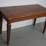 Antique French Louis XVI Walnut Writing Desk / Side Table 1920's