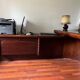 Bureau de direction danois Dyrlund Super Skyline en bois et placage de palissandre, 1970