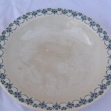 Assiette sarreguemines, modèle léonie, 1918