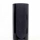 Frosted black Murano glass vase