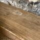 Banc de ferme ancien en bois, rénové