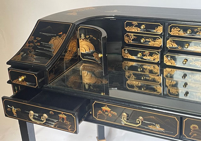 China style office with its chair