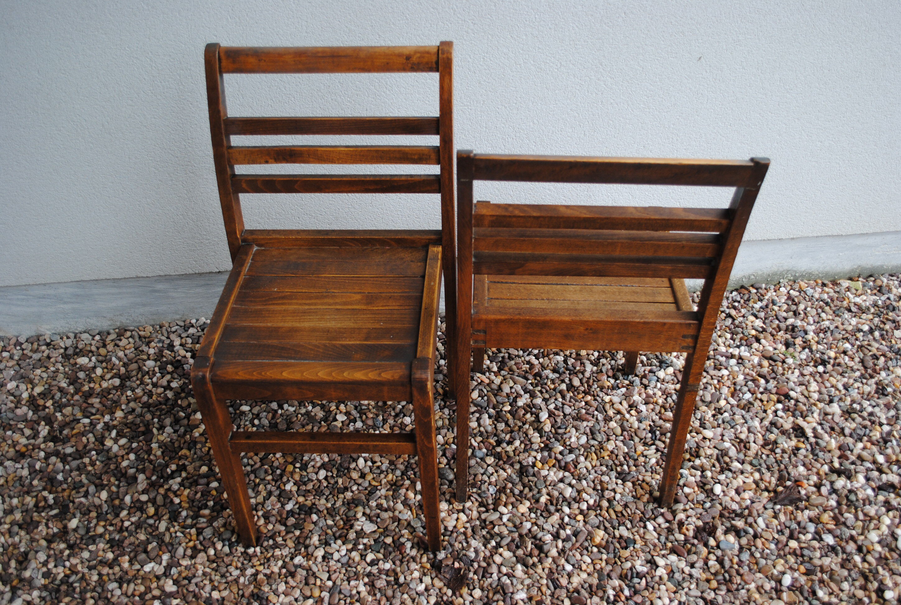Suite de chaises René Gabriel 1950
