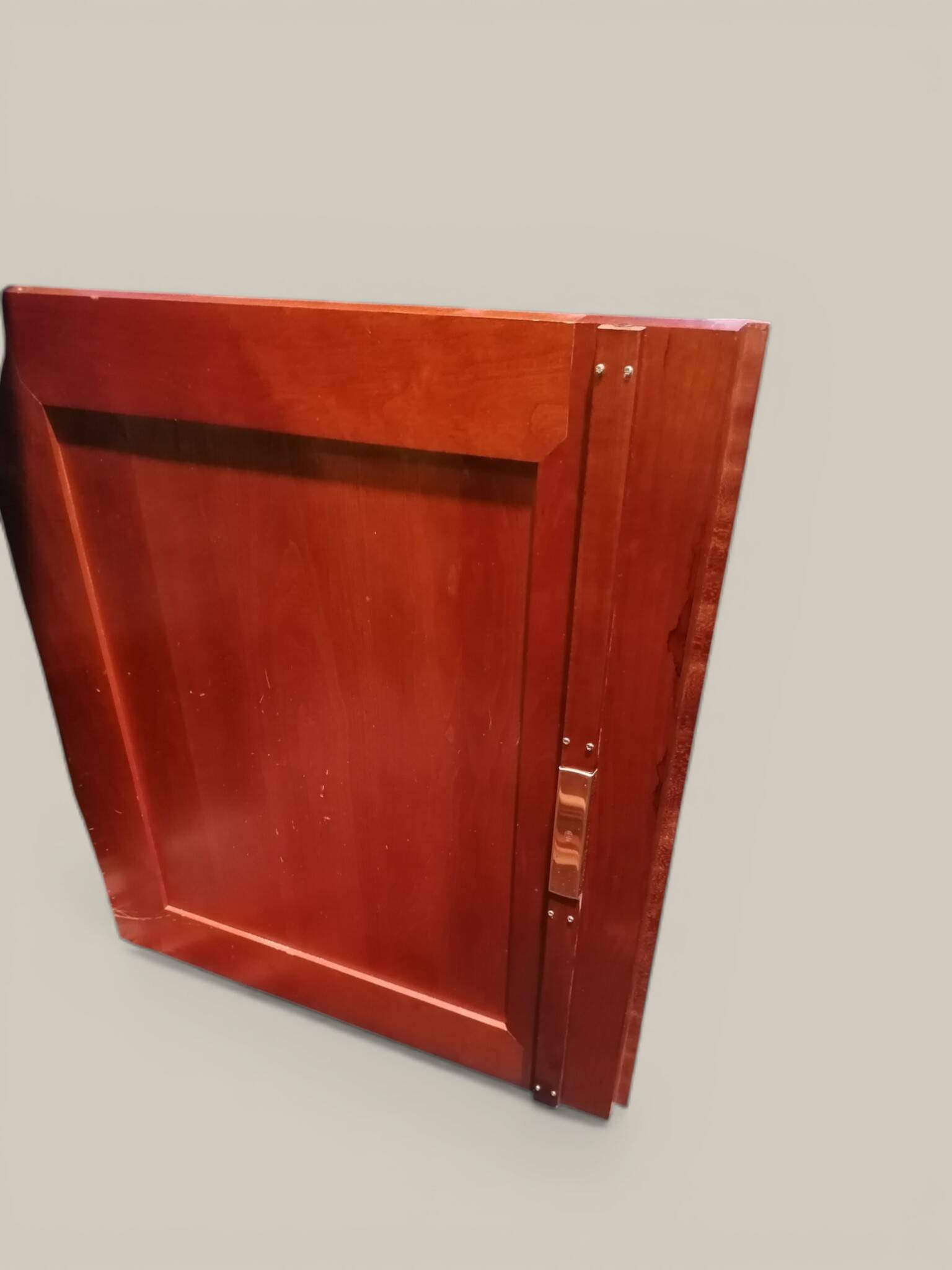 Louis Philippe style sideboard in cherry wood. 1970s.