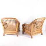 Rattan lounge