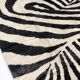 Moroccan berber carpet m'rirt ecru and black 3,43x2,39m