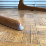 Chair 1960 wool and light wood