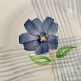 Soup plates soup pasta earthenware digoin sarreguemines vintage valentine model