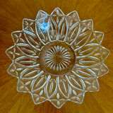 Vintage cut glass dish 1960