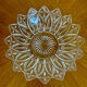 Vintage cut glass dish 1960