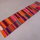 Old Turkish narrow Kilim Runner 266x58 cm shabby chic, vintage kelim