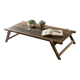 XXL coffee table made of recycled wood