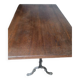 120 cm solid oak bistro table