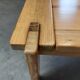 80s pine coffee table