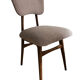 Set of 6 midcentury beige bouclé dining chairs, 1960s