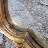 Louis XV style gilded mirror
