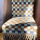 Nap fringe heating chair. III / velour ska 70's Top deco