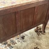 Curved rosewood chest of drawers from the Napoleon III period