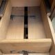 Meuble d'archives en bois, classeur 4 tiroirs 1950