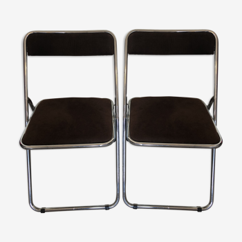 Duo chrome folding chair