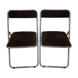 Duo chrome folding chair
