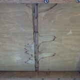 Scandinavian wooden dining table