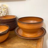 Stoneware service - St Amand earthenware - Meylan model