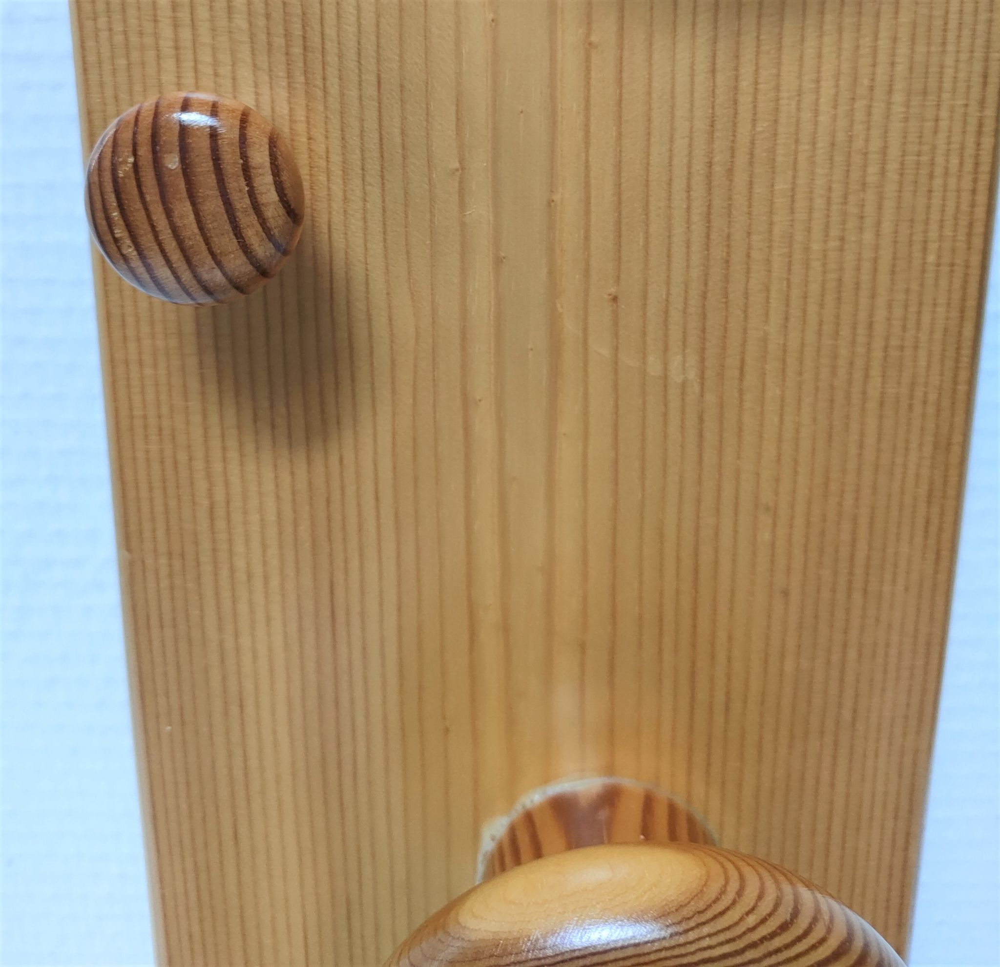 Solid pine coat rack design 80s-90s