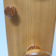 Solid pine coat rack design 80s-90s