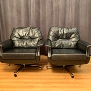 A pair of Möbel Mann armchairs, Germany, 1960s