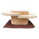Asymmetrical coffee table