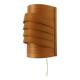 Swedish Wooden Wall Lamp by Hans Agne Jakobsson for Ellysett Markaryd